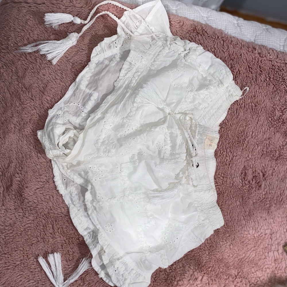 White shorts
